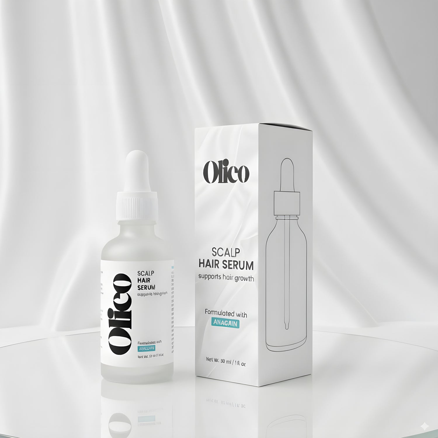 OLIEO Hair Serum x Anagain