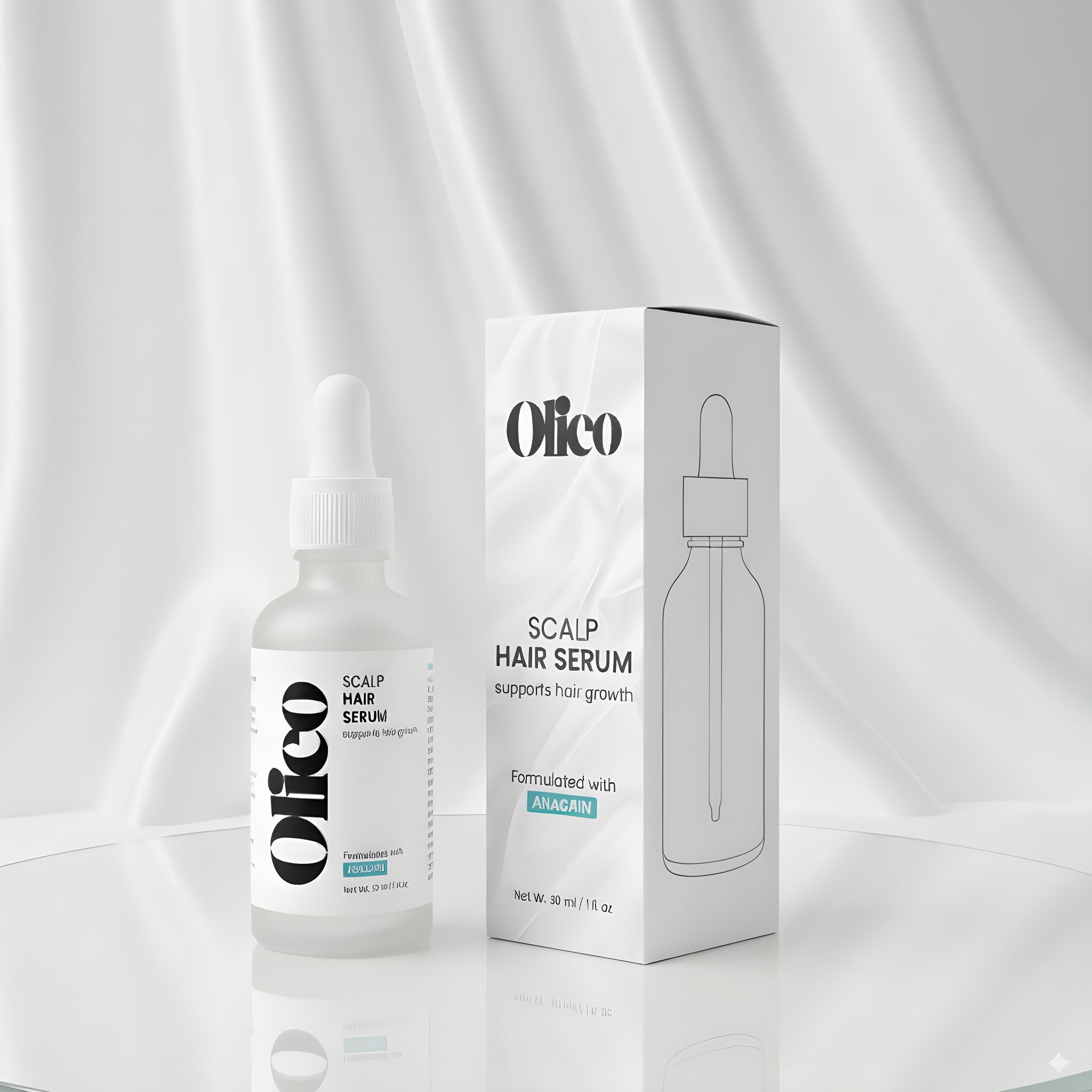 OLIEO Hair Serum x Anagain